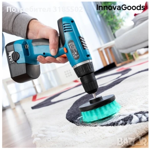 Комплект 3 почистващи четки за винтоверт 150, снимка 5 - Винтоверти - 51251880