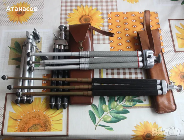 Ретро стативи за фотоапарат, снимка 6 - Чанти, стативи, аксесоари - 49109162