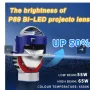 Bi-LED лупи за вграждане във фарове 3 инча,130W 8000, 2бр, снимка 4
