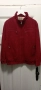 Бордо кожено велур яке М#, снимка 2