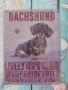метална ретро табела с куче от Англия, снимка 1 - Колекции - 40525384