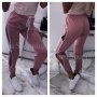 Летен дамски панталон в розово цип встрани нов, снимка 1 - Панталони - 43992260
