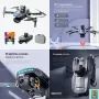 Професионален сгъваем дрон K918 MAX, 4К двойна камера -, снимка 2