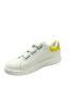 Дамски спортни обувки в бяло и жълто, снимка 3