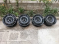 4бр. перфектни стоманени джанти 16" 5x112, Et50, 6,5J, снимка 1