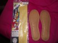 нови френски стелки 3 чифта 30 номер естествена кожа корк пяна латекс, снимка 3