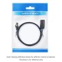Vention удължителен кабел Cat.8 SSTP Extension Patch Cable 1M Black 40Gbps - IKHBF, снимка 5