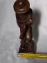 Масивна Дървена Фигура , Статуетка - Каубой, снимка 4