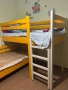 Комплект двуетажно детско легло и бюро., снимка 1