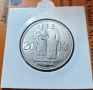 СРЕБРО! 20 крони 1941 г. Светите братя Кирил и Методий, снимка 1