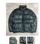 NIKE Двустранно пухено яке черно, карирано, дебело, , размер М, снимка 6