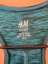 H&M Спортен потник в тюркоазен цвят М размер 💙, снимка 3