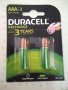 Батерии "DURACELL - HR03/DC2400" акумулаторни комплект нови, снимка 1