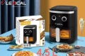 Фритюрник с горещ въздух LEXICAL LAF-3021 AirFryer 4,5l, снимка 3