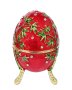 Фаберже стил, кутийки-яйца за бижута в луксозна подаръчна кутия., снимка 1 - Декорация за дома - 44104843