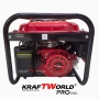 Четиритактов Бензинов генератор 4.5 kW с дистанционно запалване KraftWorld PRO Агрегат за ток с елек, снимка 9