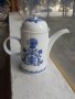 Чайник немски порцелан кобалт маркировка, снимка 1 - Антикварни и старинни предмети - 40074138