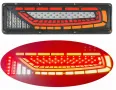 Стопове LED с бягащ мигач 24V к-т -46см, снимка 2