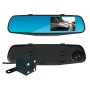 Видеорегистратор за автомобил с предна и задна камера, огледало с монитор FullHD 1080P , снимка 4