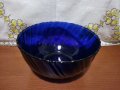 Стъклена купа кобалт , снимка 4