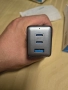 130w USB C зарядно за стена, GaN III 3-портова станция за бързо зареждане, PD QC сгъваем заряде , снимка 2