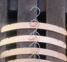 Закачалки за детски дрехи дървени гумирани комплекти, снимка 8