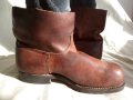 Ботуши, Военни, Естествена Кожа, Къси Кончови, снимка 10