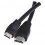 Кабел HDMI - HDMI 1.8м 4K Digital One SP00484 UHD v1.4 Черен Cable HDMI M - HDMI M, снимка 1 - Кабели и адаптери - 37962149
