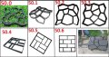 Калъпи/форми за градината за производство на бетонови изделия, снимка 1 - Облицовки - 22180117