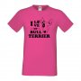 Мъжка тениска I Love My Bull Terrier Dog,Куче, животно,подарък,изненада, снимка 6