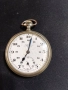 Швейцарски джобен часовник с посребрени капаци - REVUE - 17 РУБИНА, снимка 1