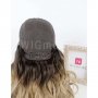 Дълга къдрава кестенява лейс фронт перука Скарлет, снимка 7
