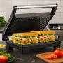 Тостер грил Royalty Line RL-PM1000 - Компактен грил и сандвич преса 2 в 1, снимка 5