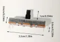Потенциометър плъзгач 10ко, снимка 2