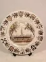 канадска декоративна порцеланова чиния Канадския парламент 25/2, снимка 1