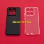 Xiaomi 14T Pro силиконов гръб защита на камерите черен прозрачен , снимка 1