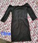 Черна рокля по тялото, снимка 1 - Рокли - 40748766