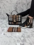 дамски комплект маратонки, чанта и портмоне Burberry , снимка 7
