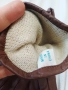 Кафяви ръкавици дамски естествена кожа нови, снимка 3