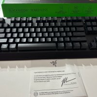 Геймърска механична клавиатура Razer BlackWidow V3 Tenkeyless, Chroma RGB, Green Switch, Черна , снимка 3 - Клавиатури и мишки - 44102919