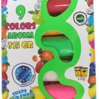 Пластелин Play dough 9 цвята с аромати, снимка 1 - Пластелини, моделини и пясъци - 26481131