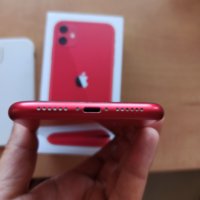 Продавам много запазен червен iPhone 11 128gb, снимка 3 - Apple iPhone - 43543725