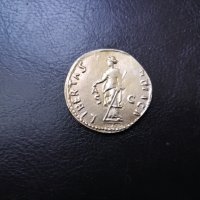 Стар римски плакет медальон монета сребро проба 800 с позлата , снимка 4 - Антикварни и старинни предмети - 43102347