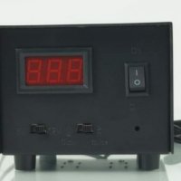 Импулсно зарядно устройство за автомобил кола 12A UKC с дисплей, снимка 1 - Други - 37484535