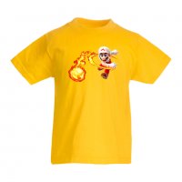 Детска тениска Супер Марио Super Mario Fireball, снимка 4 - Детски тениски и потници - 33081657
