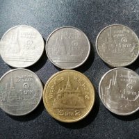 монети Тайланд, снимка 1 - Нумизматика и бонистика - 28252320