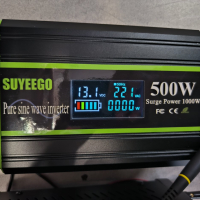 Инвертори SUYEEGO 500/1000W пълна синусоида, снимка 6 - Друга електроника - 41868127