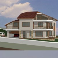 Проект за къща РЗП 473кв.м три етажа и гараж проектиране архитект, снимка 8 - Ремонти на къщи - 40483896
