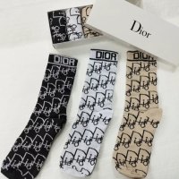 чорапи на Dior, снимка 1 - Дамски чорапи - 43668447