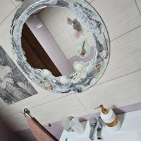 Огледало за Баня , дизайнерско , снимка 4 - Огледала - 43073806